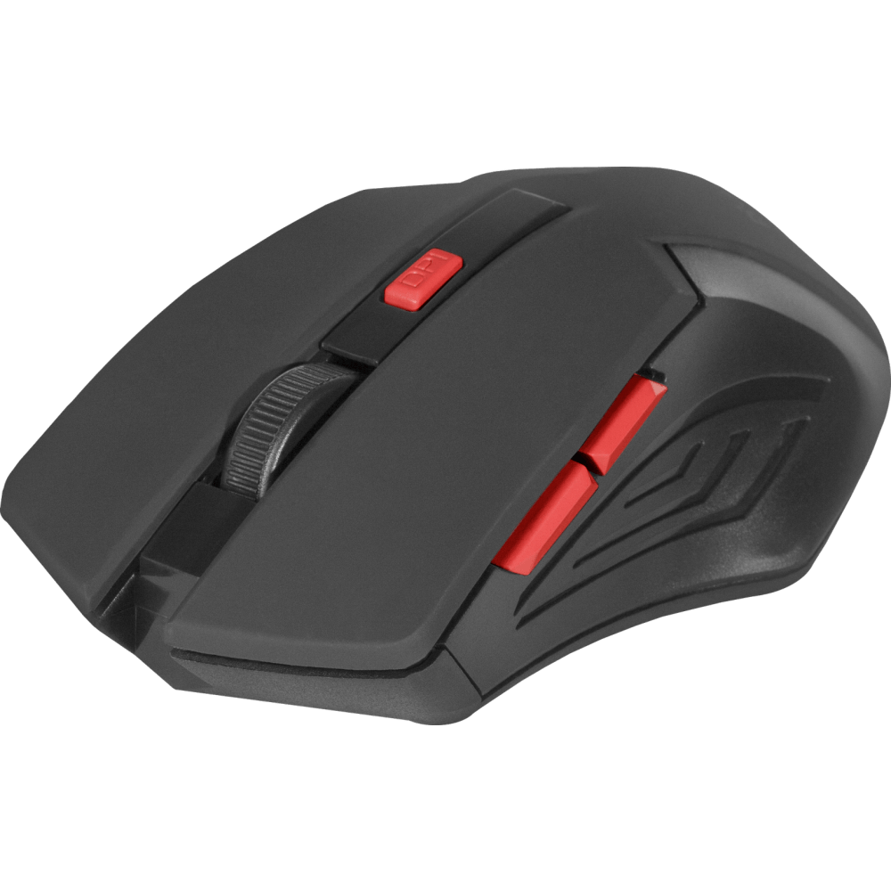 Мышь Defender Accura MM-275 Black/Red (52276) — изображение 2