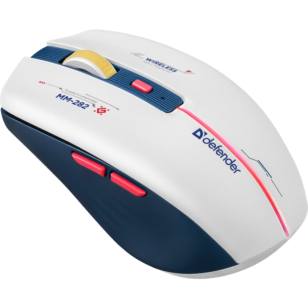Мышь Defender Dila MM-282 White (52282) — изображение 4
