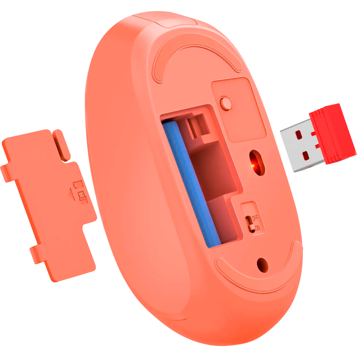Мышь Defender Smart MM-396 Red (52398) — изображение 3