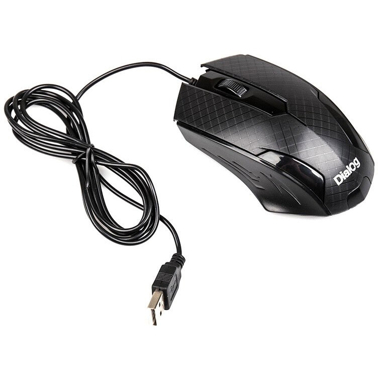 Мышь Dialog MOP-07U Black — изображение 2