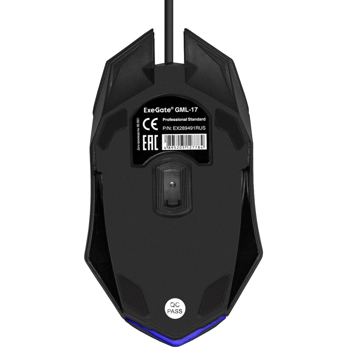 Мышь ExeGate GML-17 Black — изображение 6