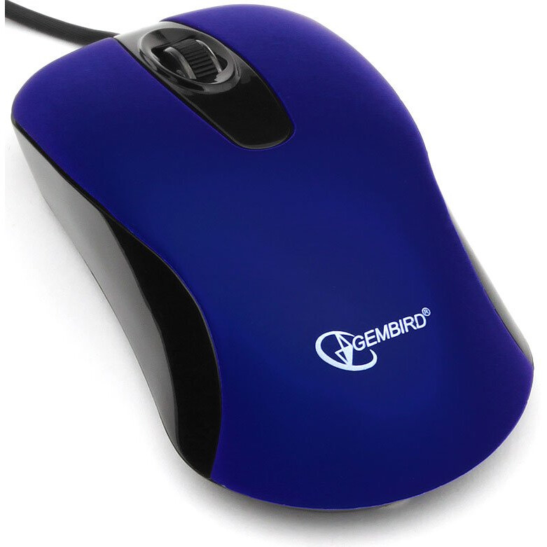 Мышь Gembird MOP-400 Dark Blue — изображение 2
