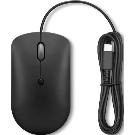 Мышь Lenovo 400 USB-C Wired — изображение 6