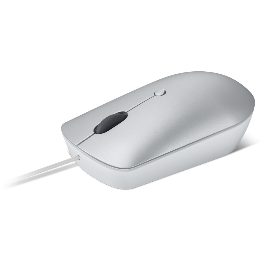 Мышь Lenovo 540 USB-C Wired Compact Cloud Grey — изображение 3