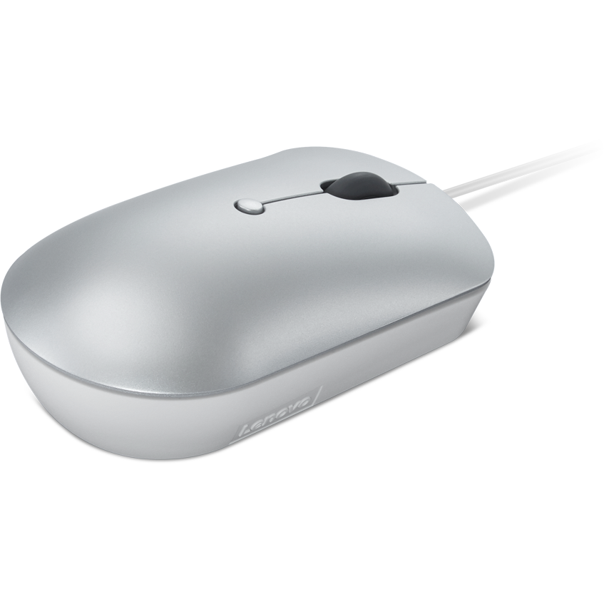 Мышь Lenovo 540 USB-C Wired Compact Cloud Grey — изображение 4
