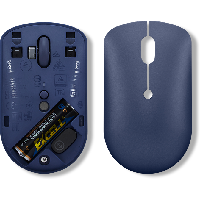 Мышь Lenovo 540 USB-C Wireless Compact Abyss Blue — изображение 6