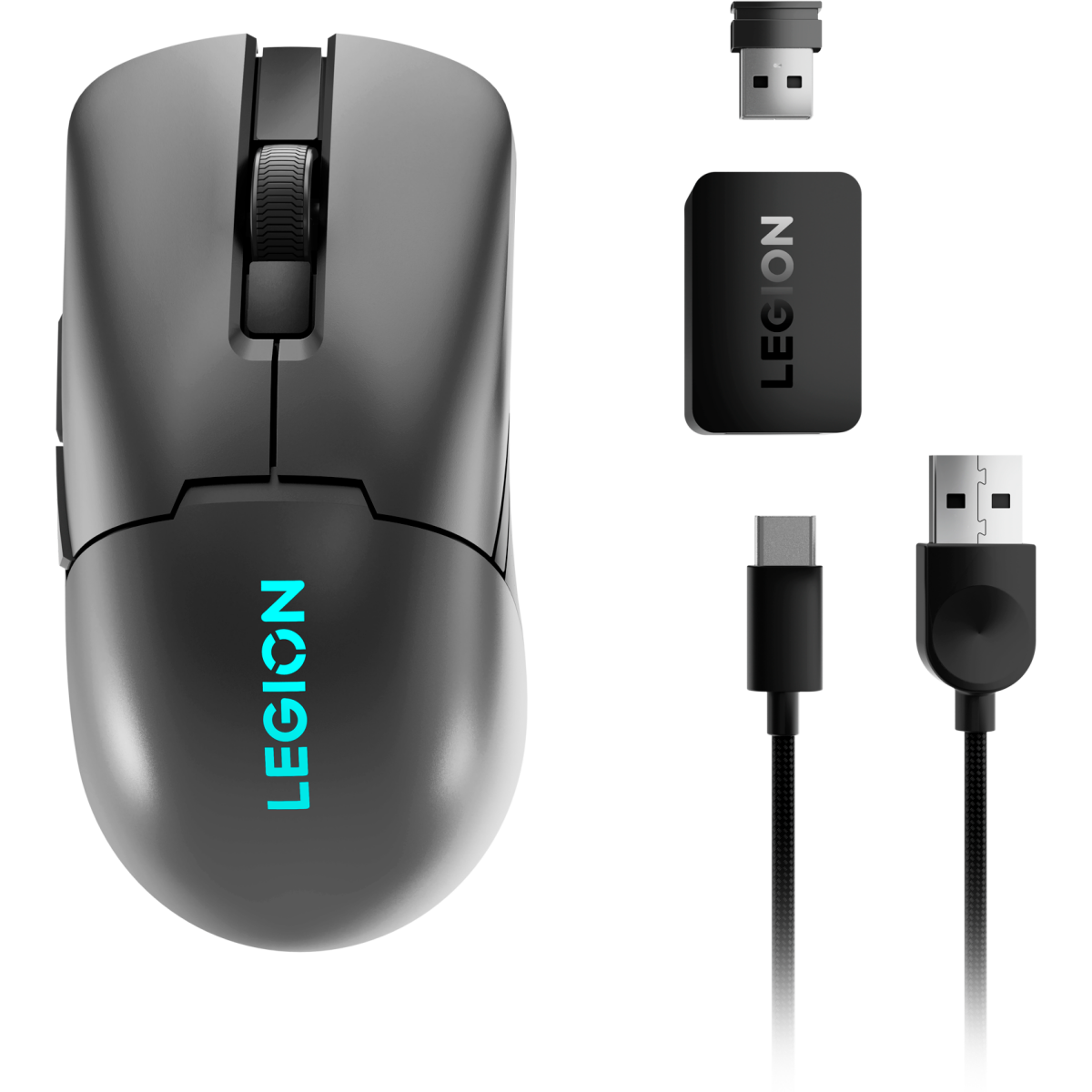 Мышь Lenovo Legion M600s Gaming Dark Grey — изображение 4