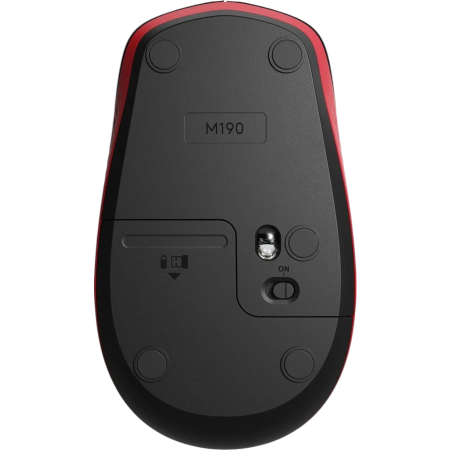 Мышь Logitech M190 Red (910-005908/910-005904/910-005926) — изображение 5