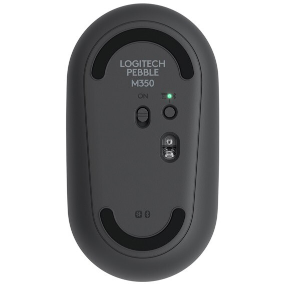 Мышь Logitech Pebble M350 Graphite (910-005718/5576) — изображение 3