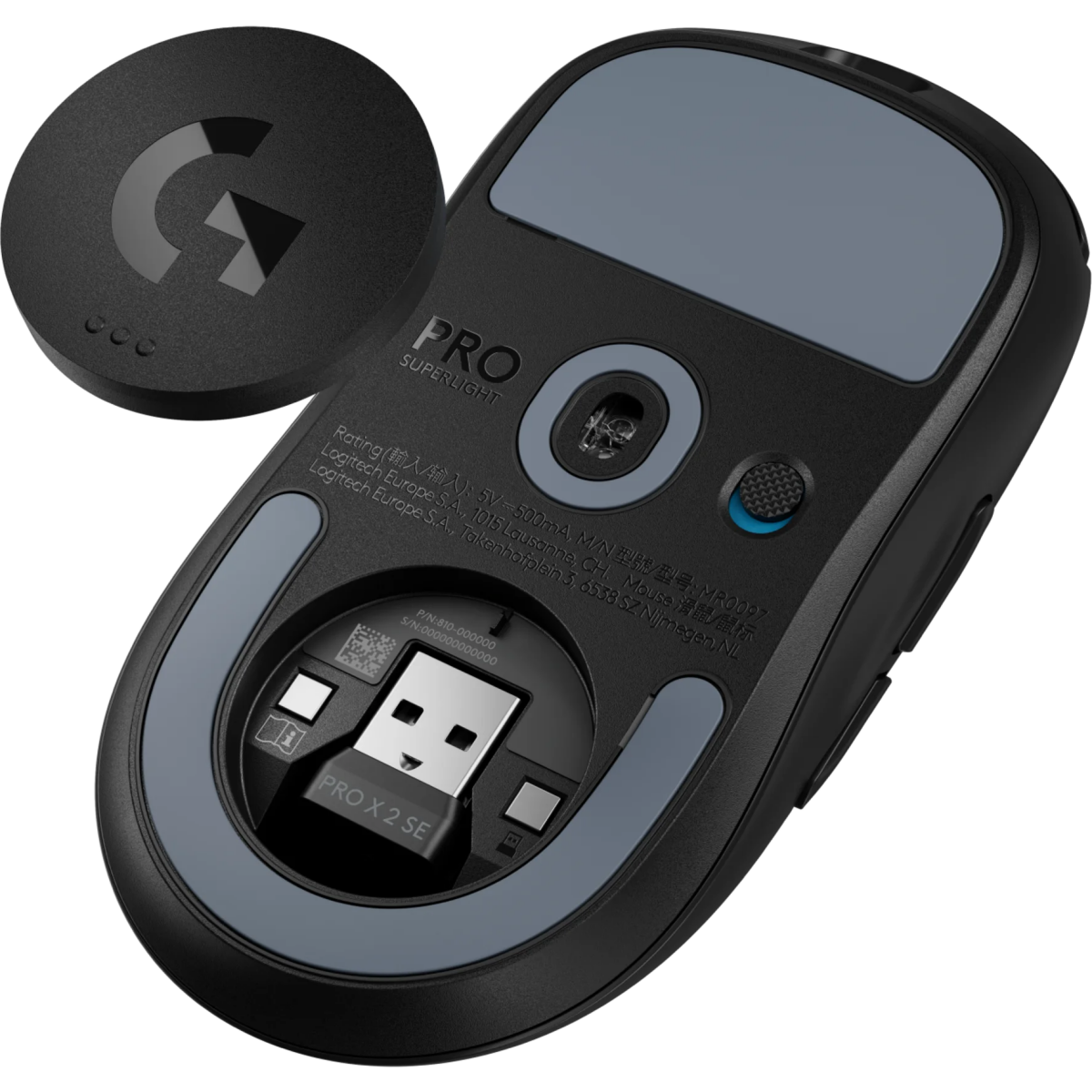 Мышь Logitech Pro X Superlight 2 SE Black (910-007554/7477/7649) — изображение 6