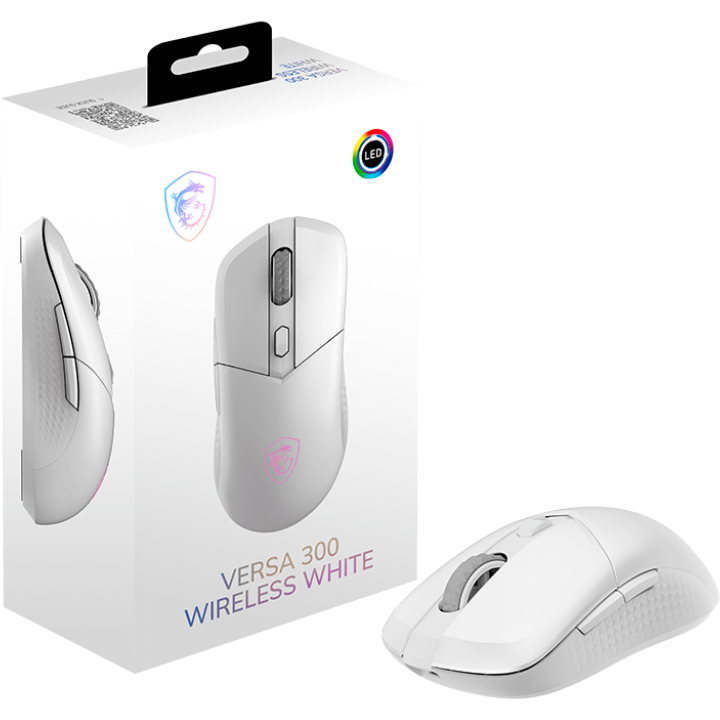 Мышь MSI Versa 300 Wireless White — изображение 5
