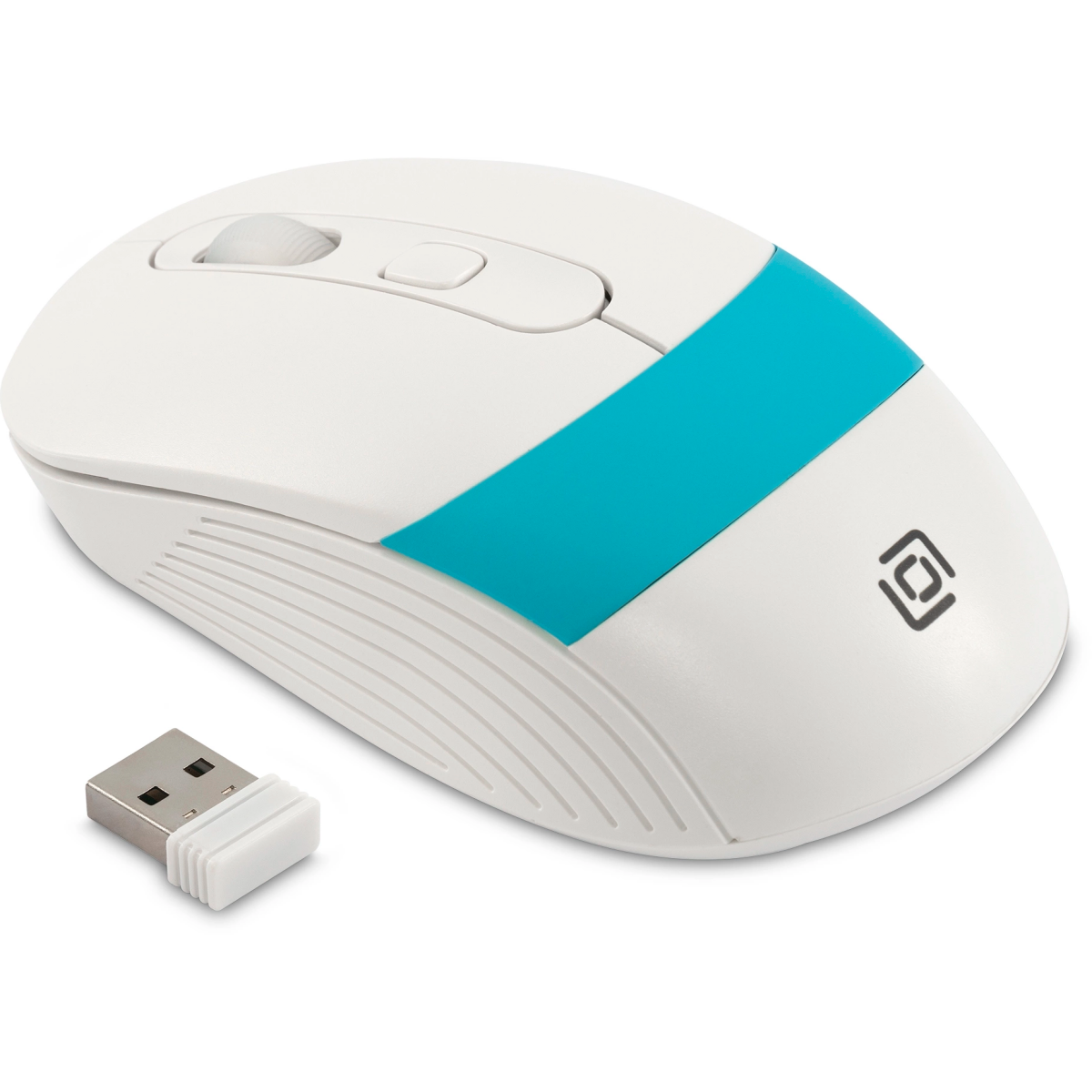 Мышь Oklick 310MW White/Blue — изображение 4