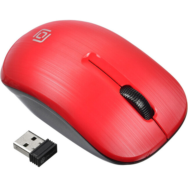 Мышь Oklick 525MW Red — изображение 2