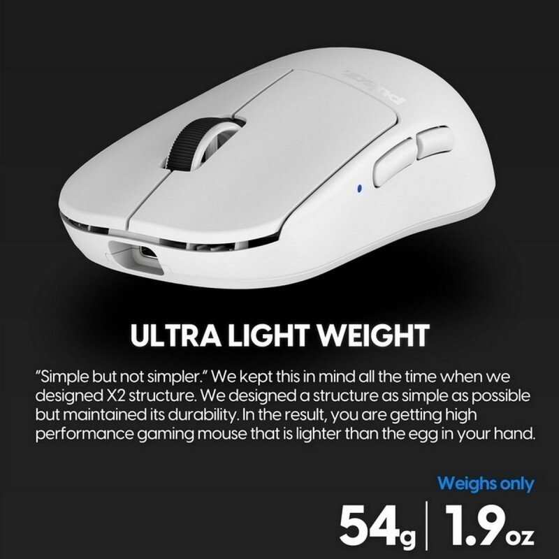 Мышь Pulsar X2 H Wireless Size 1 (Mini) White — изображение 4