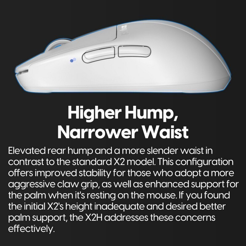 Мышь Pulsar X2 H Wireless Size 2 White — изображение 5
