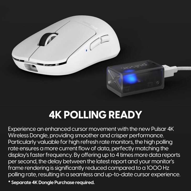Мышь Pulsar X2 H Wireless Size 2 White — изображение 8