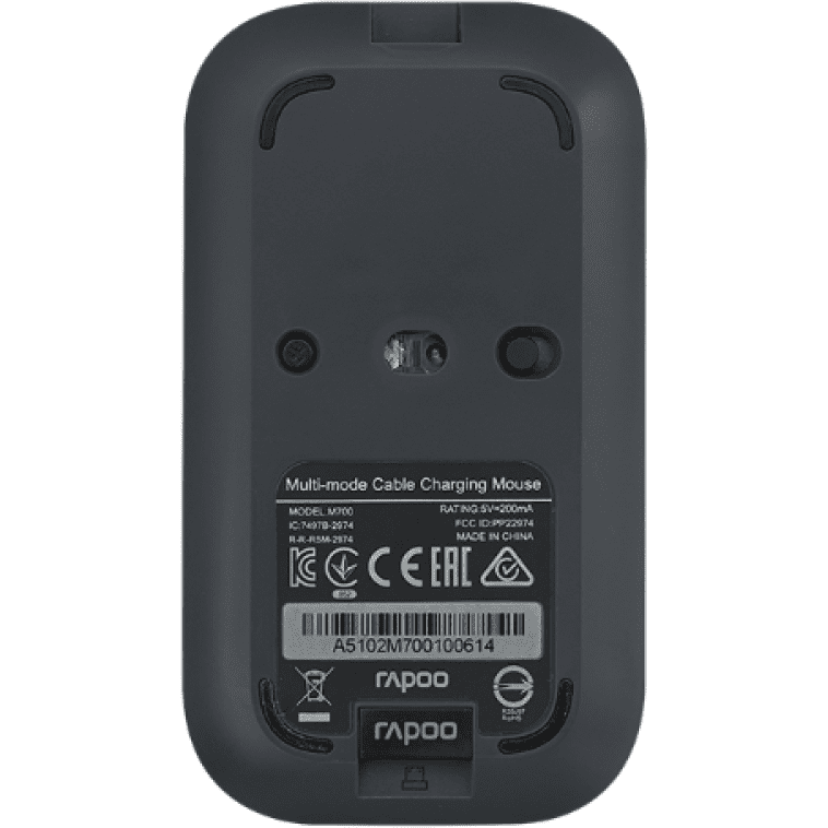 Мышь Rapoo M700 Grey — изображение 2