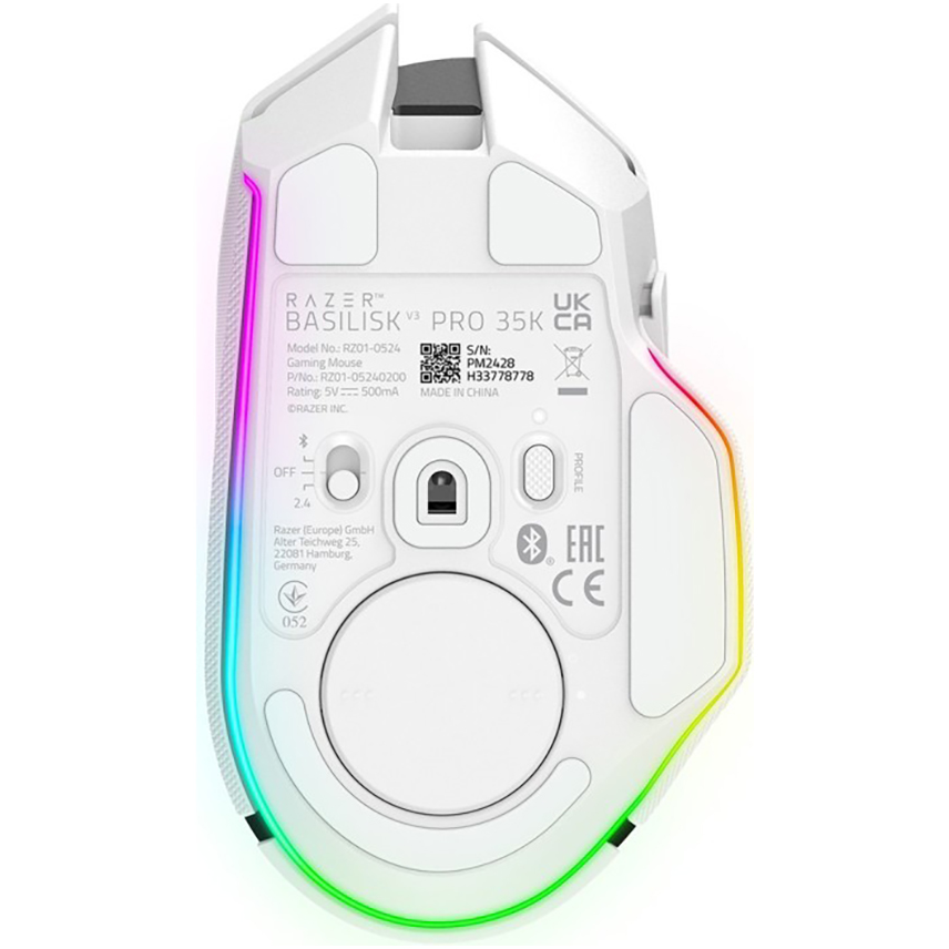 Мышь Razer Basilisk V3 Pro 35K White — изображение 5