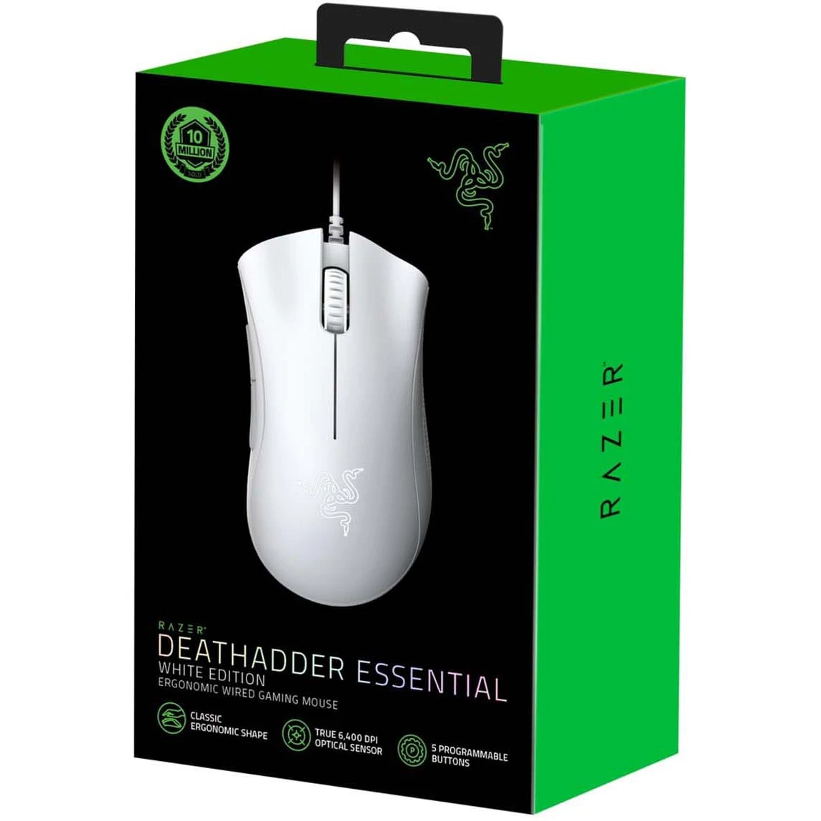 Мышь Razer DeathAdder Essential (2021) White — изображение 4