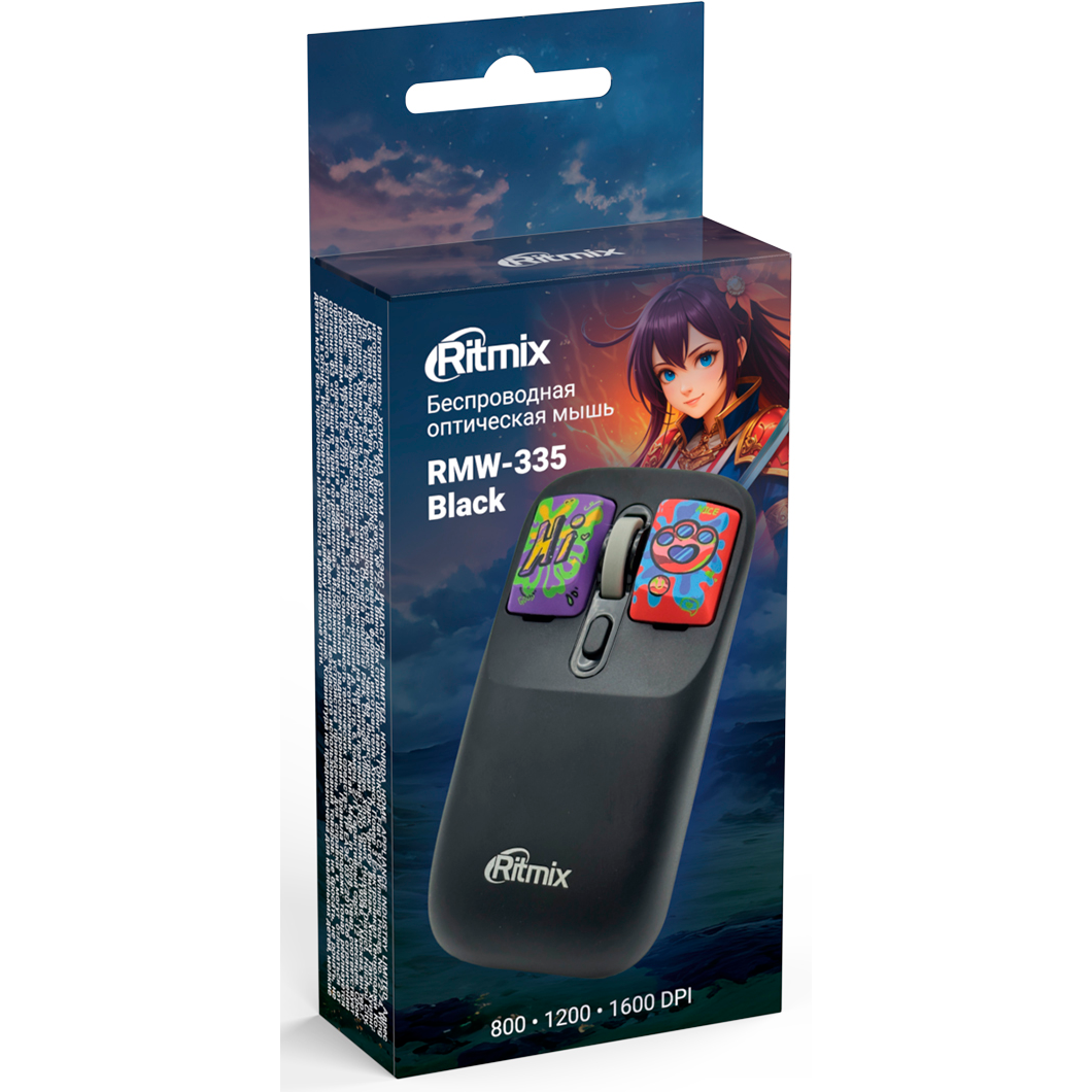 Мышь Ritmix RMW-335 Black — изображение 4