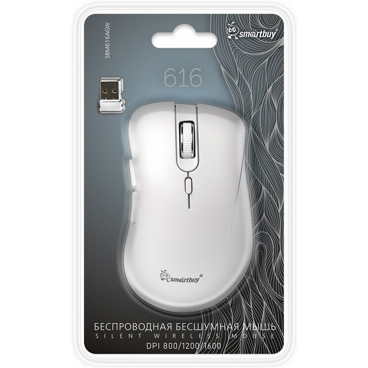 Мышь SmartBuy 616AG White — изображение 5