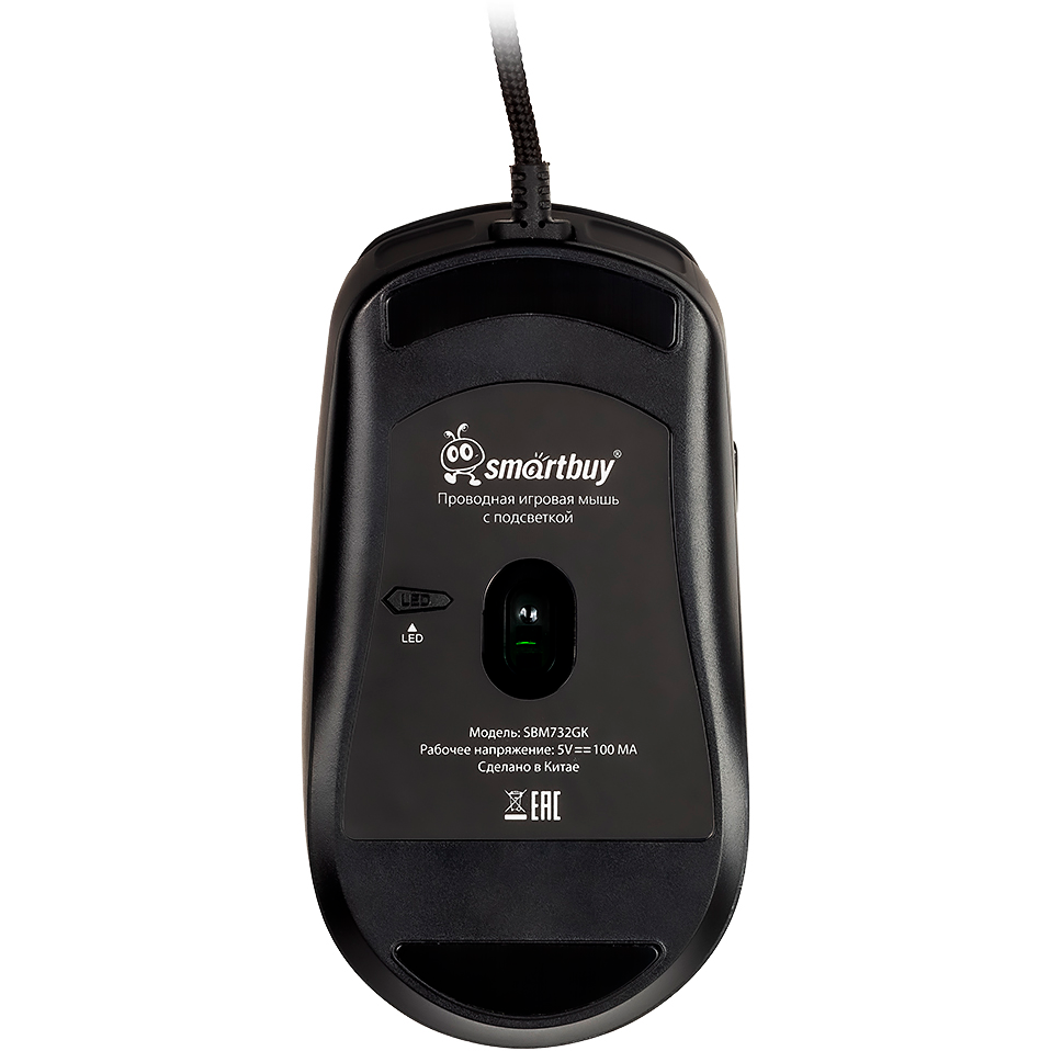 Мышь SmartBuy RUSH X32 Black — изображение 2
