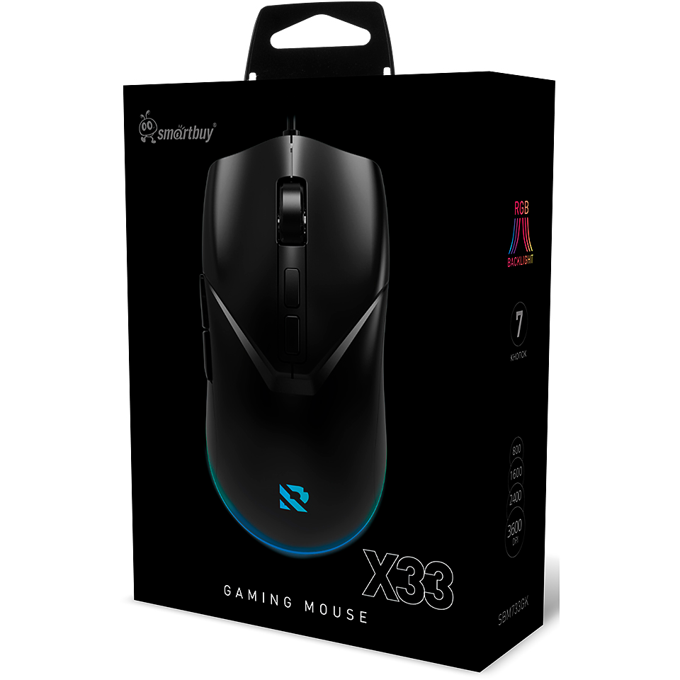 Мышь SmartBuy RUSH X33 Black — изображение 7