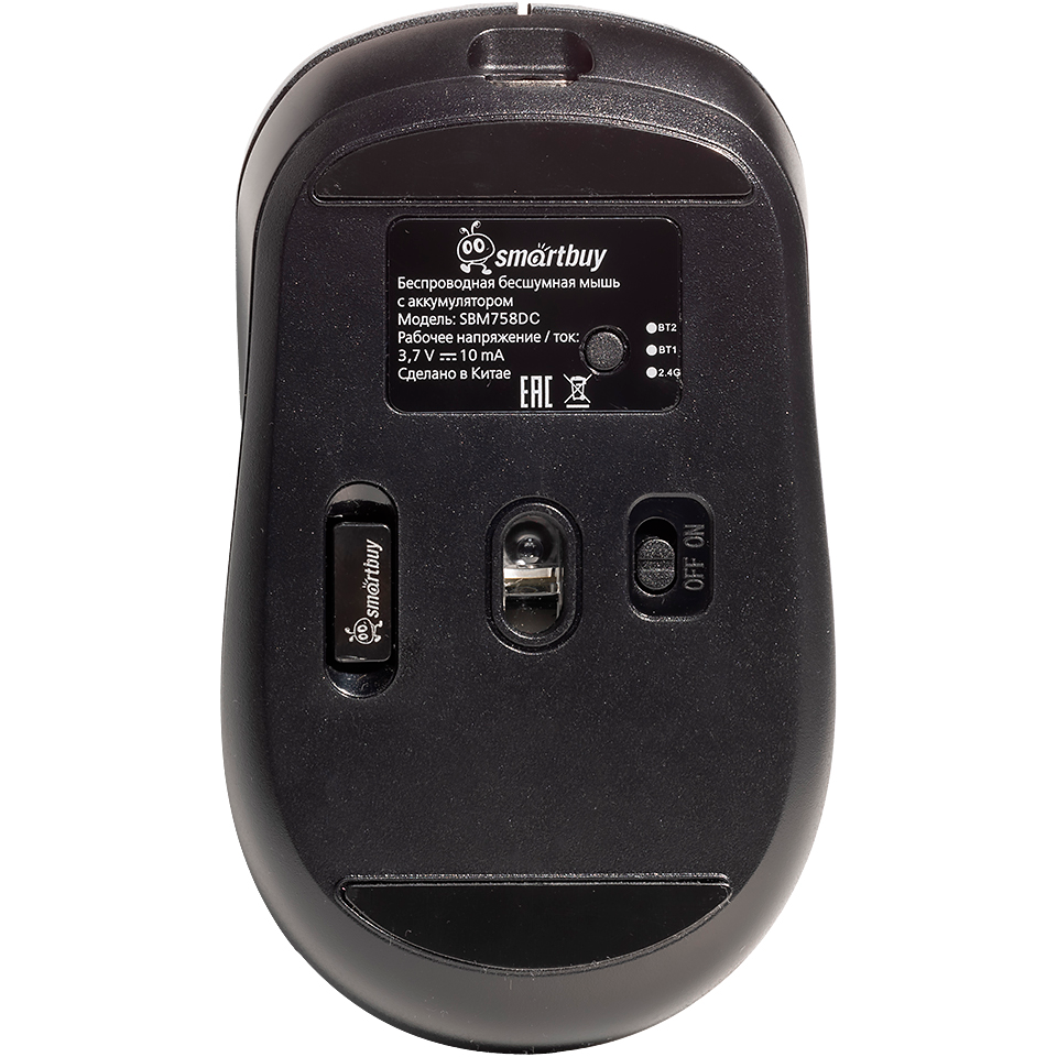 Мышь SmartBuy X58 Dual BT+USB Grey Cosmic — изображение 5