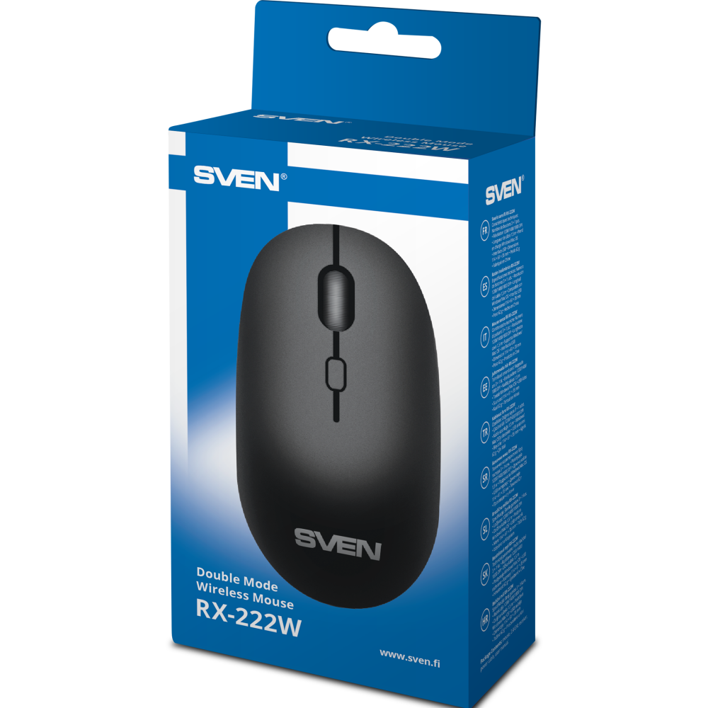 Мышь Sven RX-222W Black — изображение 8