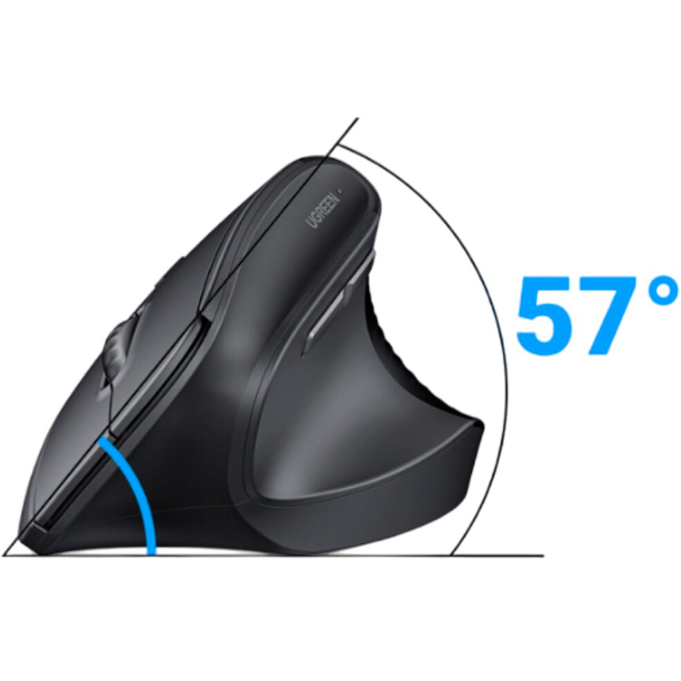 Мышь UGREEN M571P Black — изображение 4