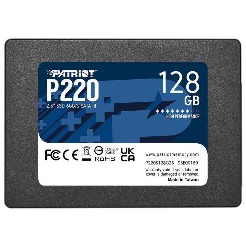 Накопитель SSD 128GB Patriot P220 (P220S128G25) — изображение 2