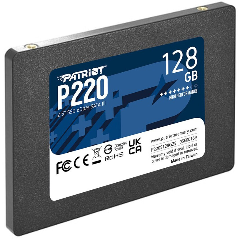 Накопитель SSD 128GB Patriot P220 (P220S128G25) — изображение 3