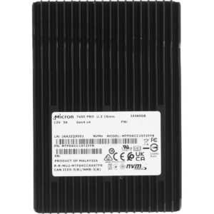 Накопитель SSD 15.36TB Micron 7450 Pro (MTFDKCC15T3TFR-1BC15ABDB)