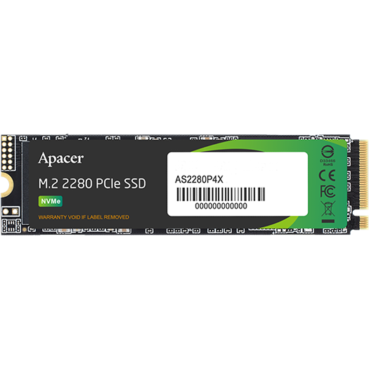 Накопитель SSD 1TB Apacer AS2280P4X (AP1TBAS2280P4X-1)