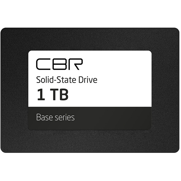 Накопитель SSD 1TB CBR Base (SSD-001TB-2.5-BS24b) OEM