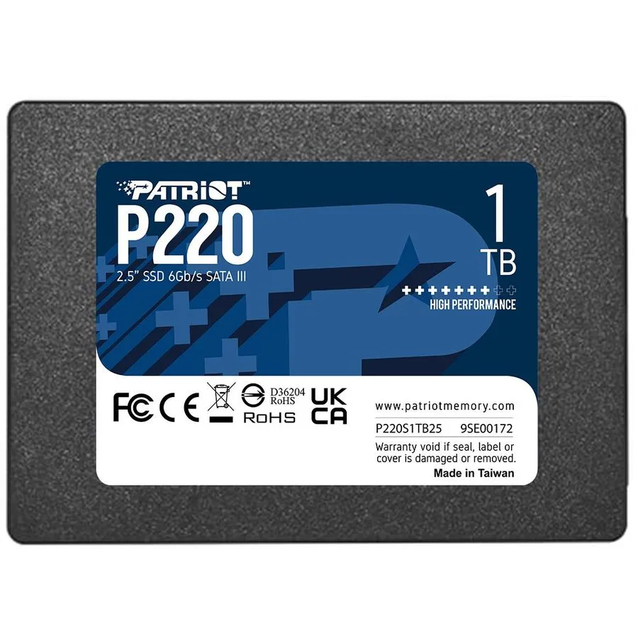 Накопитель SSD 1TB Patriot P220 (P220S1TB25) — изображение 2