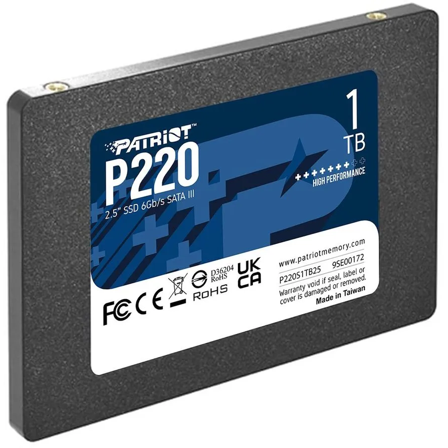 Накопитель SSD 1TB Patriot P220 (P220S1TB25) — изображение 3