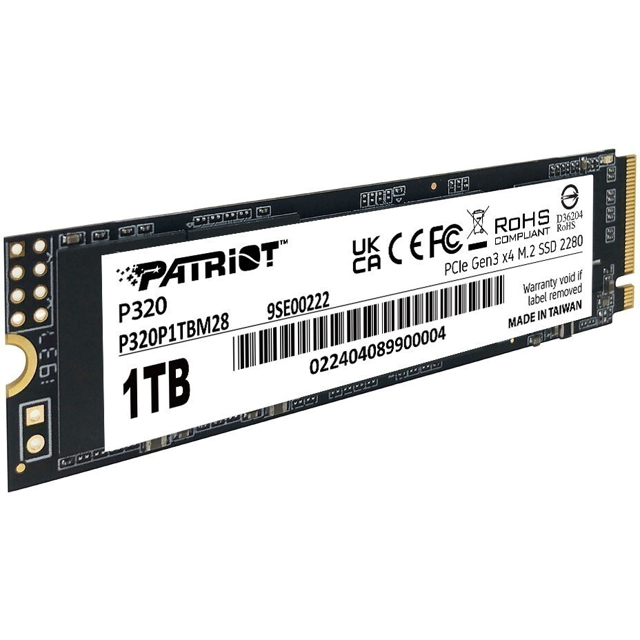Накопитель SSD 1TB Patriot P320 (P320P1TBM28) — изображение 3