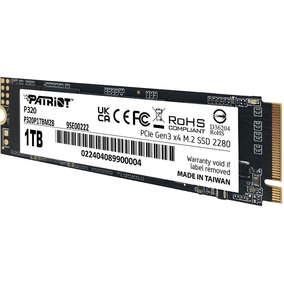 Накопитель SSD 1TB Patriot P320 (P320P1TBM28) — изображение 4