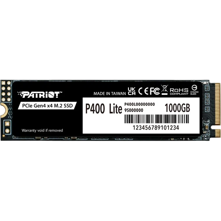 Накопитель SSD 1TB Patriot P400 Lite (P400LP1KGM28H) — изображение 2