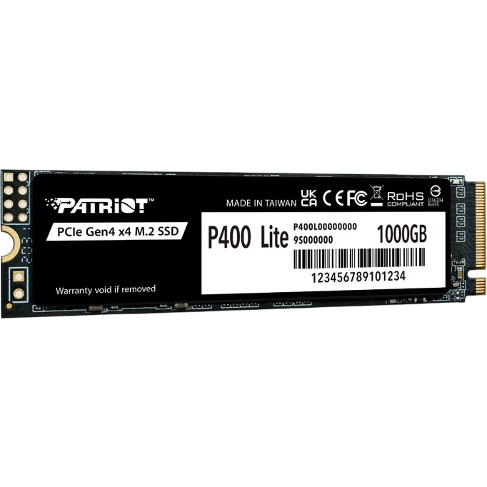 Накопитель SSD 1TB Patriot P400 Lite (P400LP1KGM28H) — изображение 3