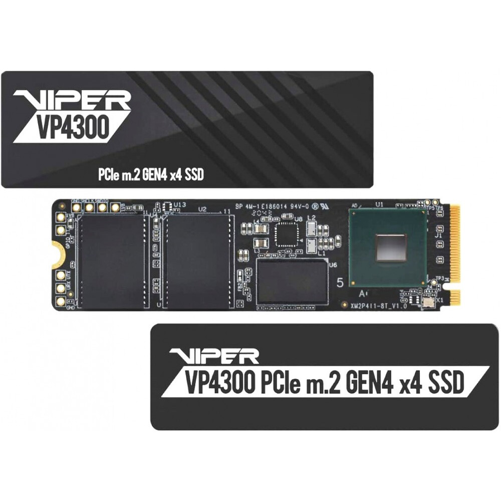 Накопитель SSD 1TB Patriot Viper VP4300 (VP4300-1TBM28H) — изображение 4