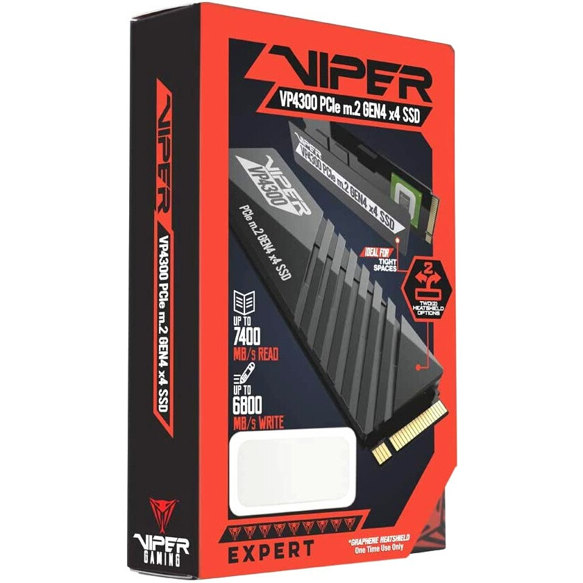 Накопитель SSD 1TB Patriot Viper VP4300 (VP4300-1TBM28H) — изображение 8