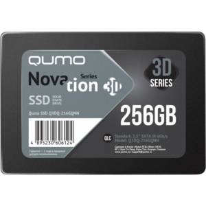 Накопитель SSD 256GB QUMO Novation 3D (Q3DQ-256GQNN)