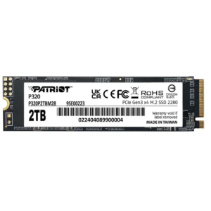 Накопитель SSD 2TB Patriot P320 (P320P2TBM28)