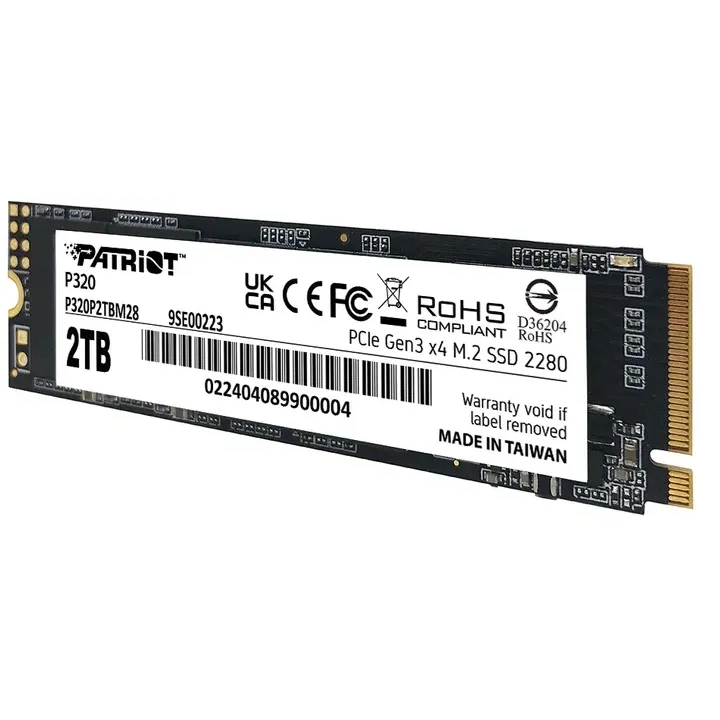Накопитель SSD 2TB Patriot P320 (P320P2TBM28) — изображение 2