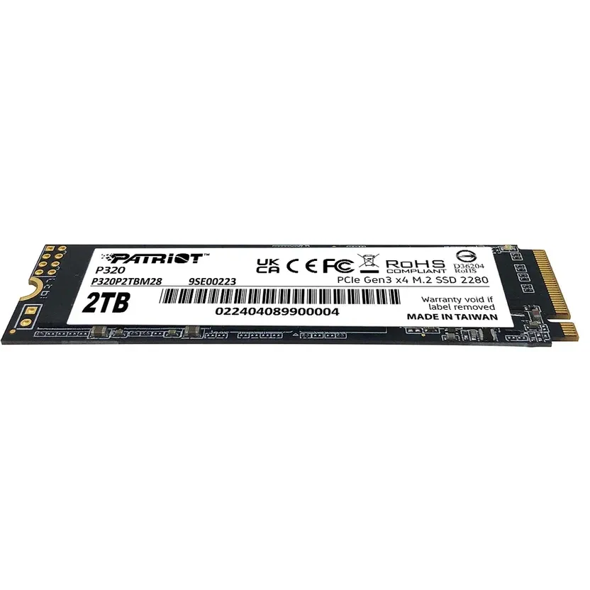 Накопитель SSD 2TB Patriot P320 (P320P2TBM28) — изображение 3