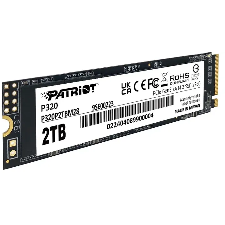 Накопитель SSD 2TB Patriot P320 (P320P2TBM28) — изображение 4