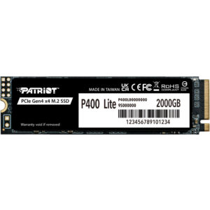 Накопитель SSD 2TB Patriot P400 Lite (P400LP2KGM28H)