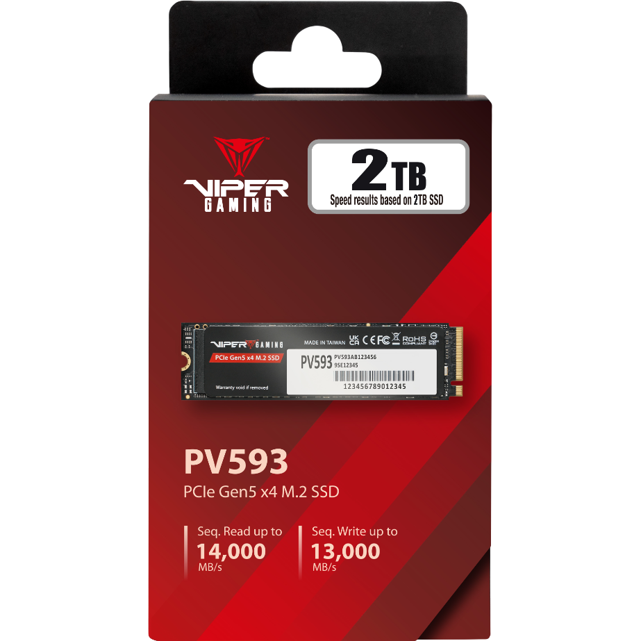 Накопитель SSD 2TB Patriot Viper PV593 (PV593P2TBM28H) — изображение 4